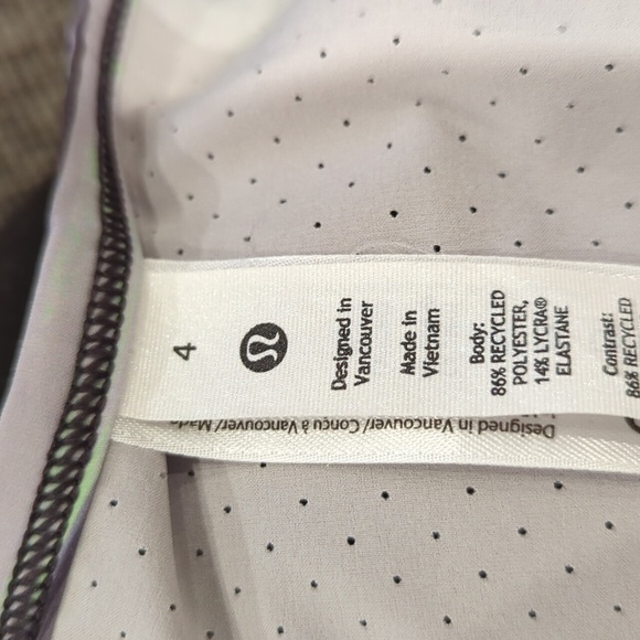 Lululemon Swift Ventilated Running Tank Top Paint Glide Warp Multi - Picture 7 of 11